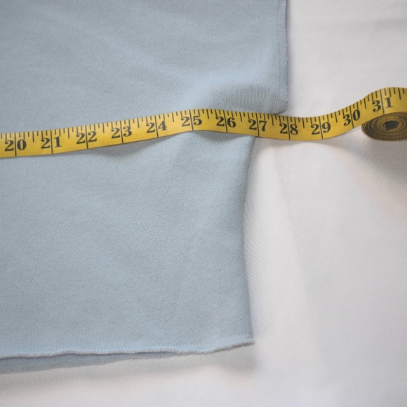 Under Armour Project Rock Womens Large  Blue Short Sleeve Fleece Hoodie - Picture 7 of 12